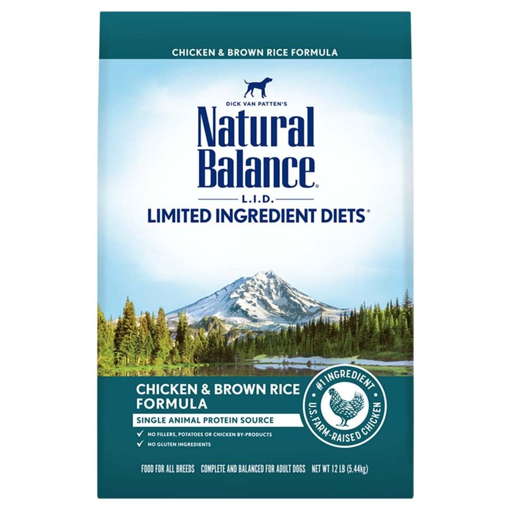 Natural Balance Pet Foods Limited Ingredient Dry Dog Food Chicken & Brown Rice