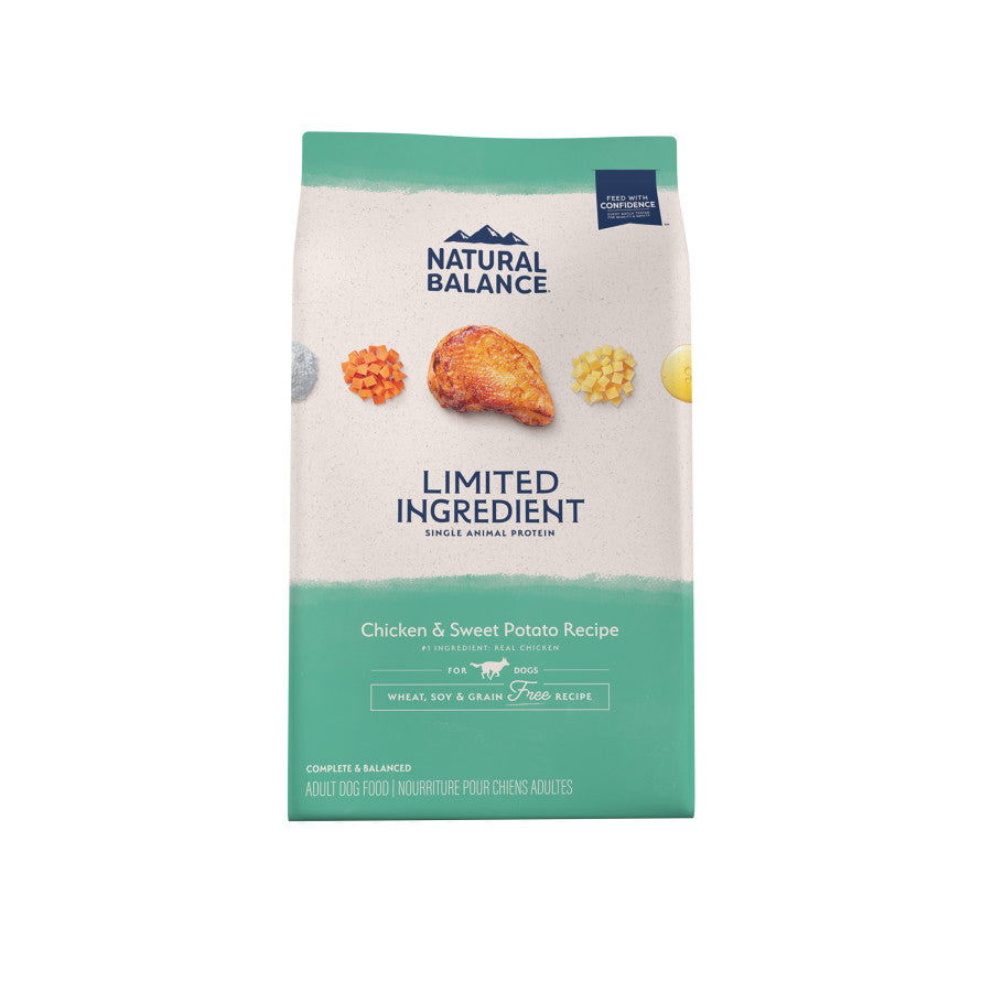 Natural Balance Pet Foods Limited Ingredient Grain Free Dry Dog Food Chicken & Sweet Potato