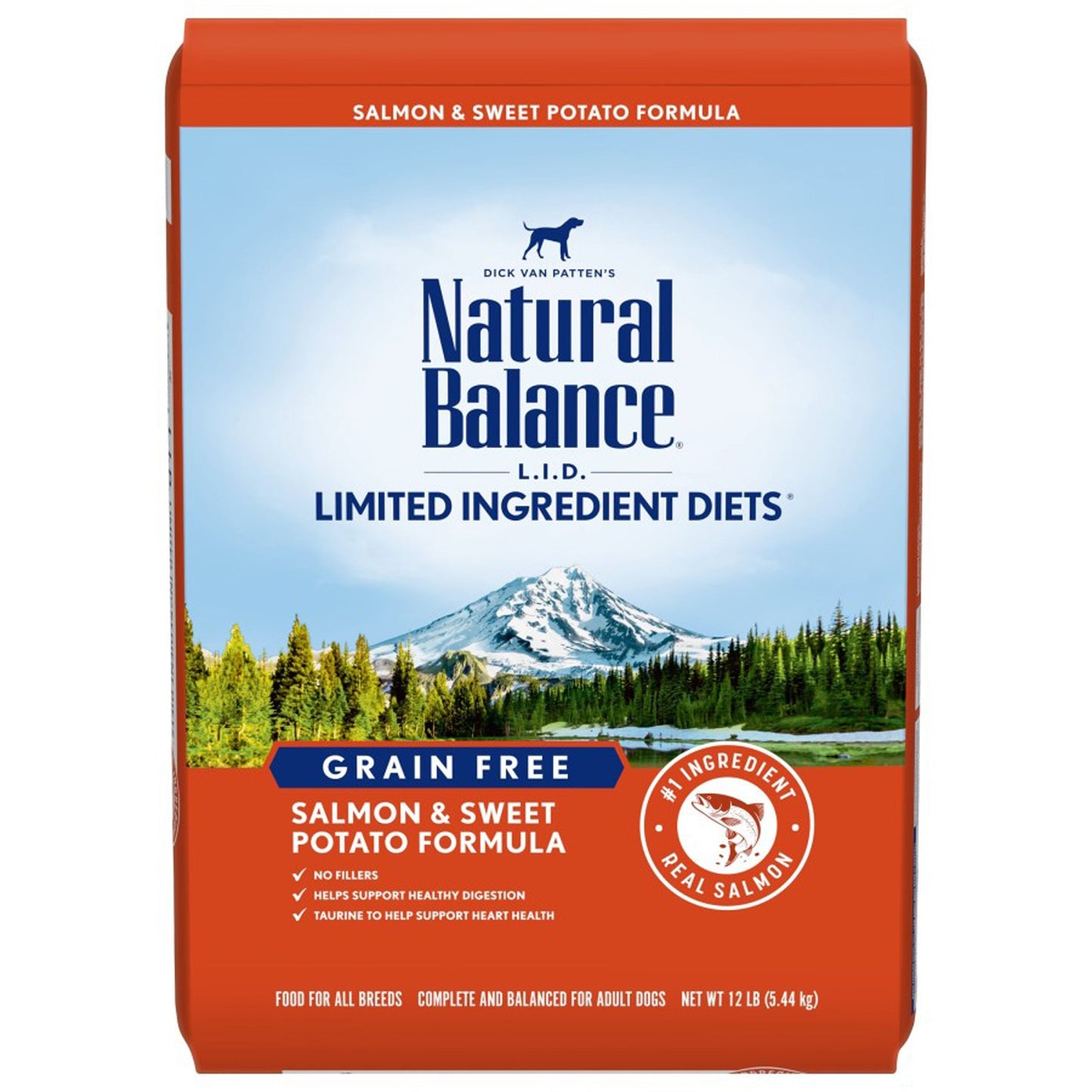 Natural Balance Pet Foods Limited Ingredient Grain Free Dry Dog Food Salmon & Sweet Potato