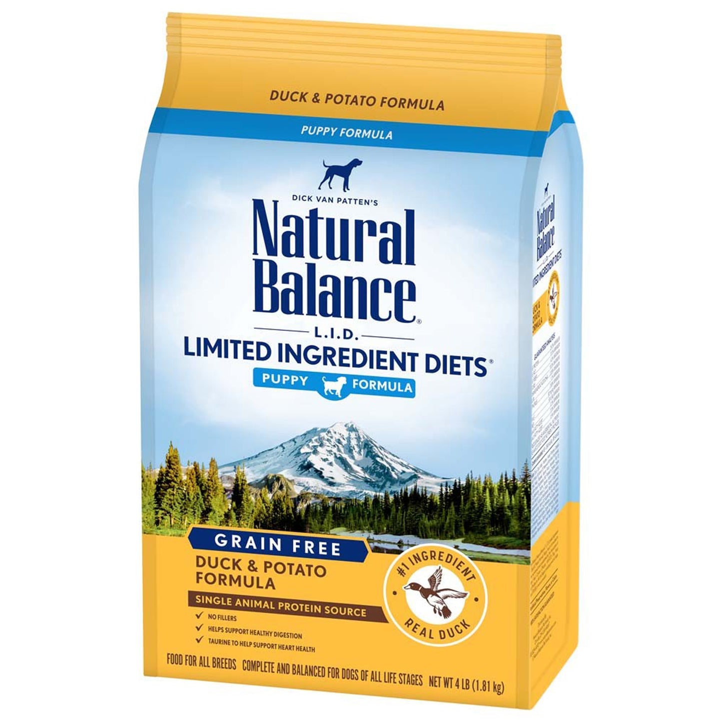 Natural Balance Pet Foods Limited Ingredient Reserve Grain Free Puppy Dry Dog Food Duck & Potato