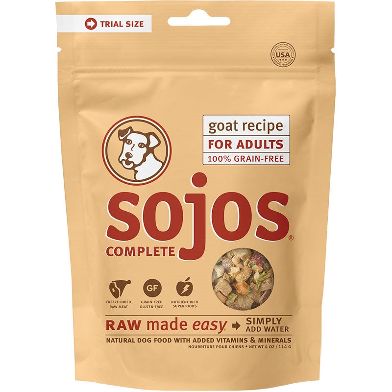 Sojos Dog Freeze-Dried Complete Adult Goat