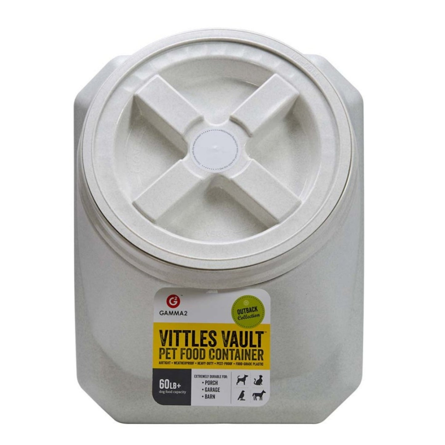 Vittles Vault Outback Stackable Pet Food Container Durable Storage for Pet Food