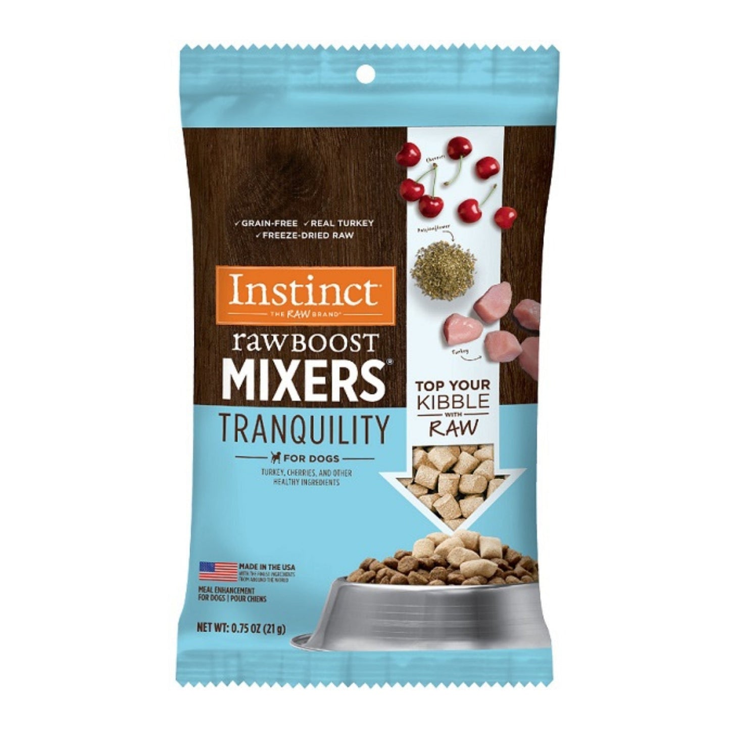 Natures Variety Instinct Raw Boost Mixers Dog Freeze-dried Tranquility Turkey Topper