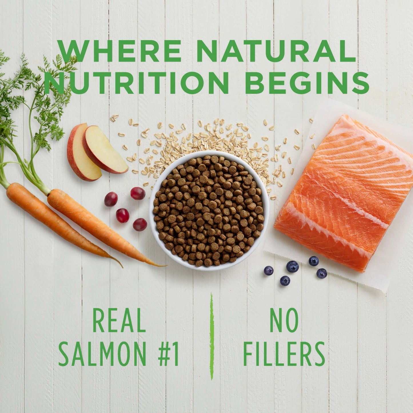 Natures Variety Instinct Dog Be Natural Salmon Brown Rice 24Lb
