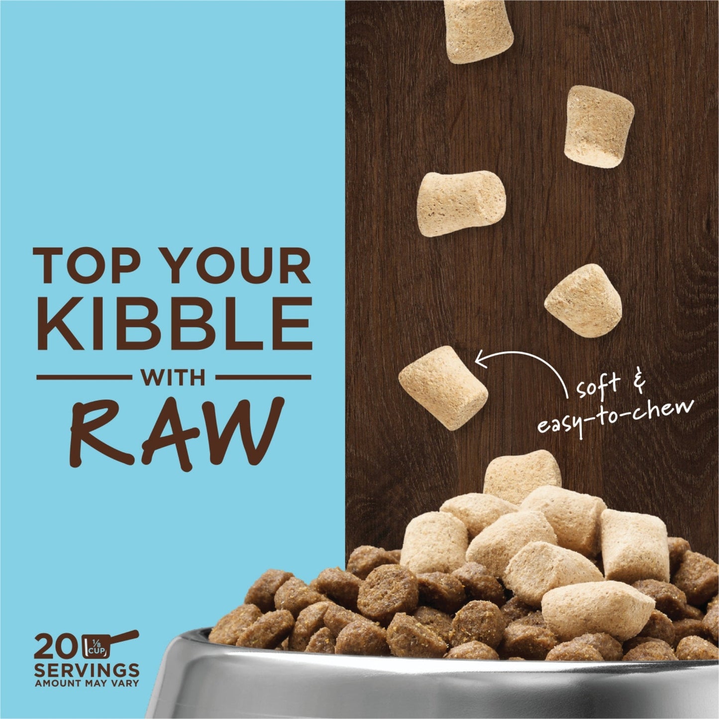 Natures Variety Instinct Raw Boost Mixers Dog Freeze-dried Tranquility Turkey Topper