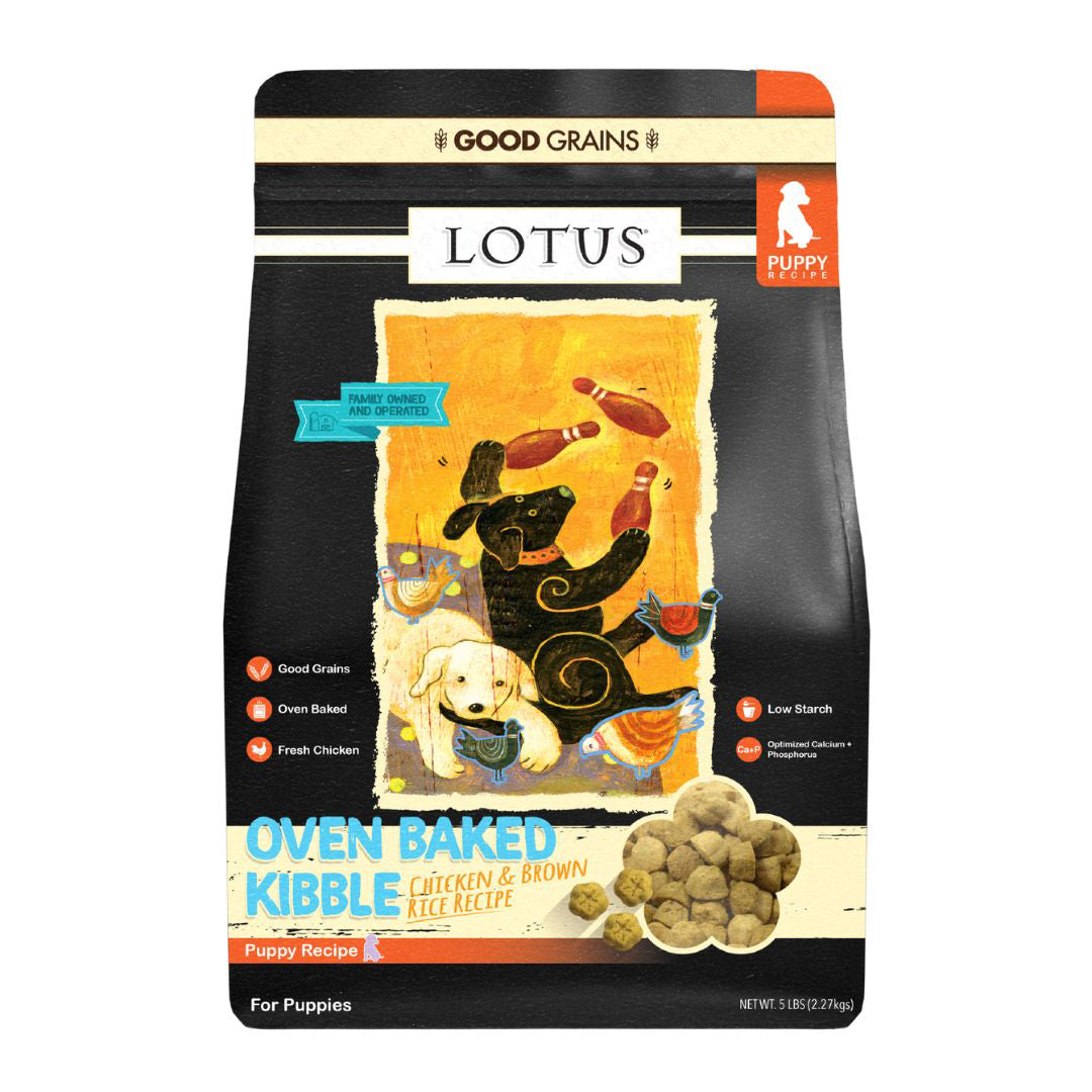 Lotus Dog Puppy Chicken Formula Premium Nutrition for Growing Puppies