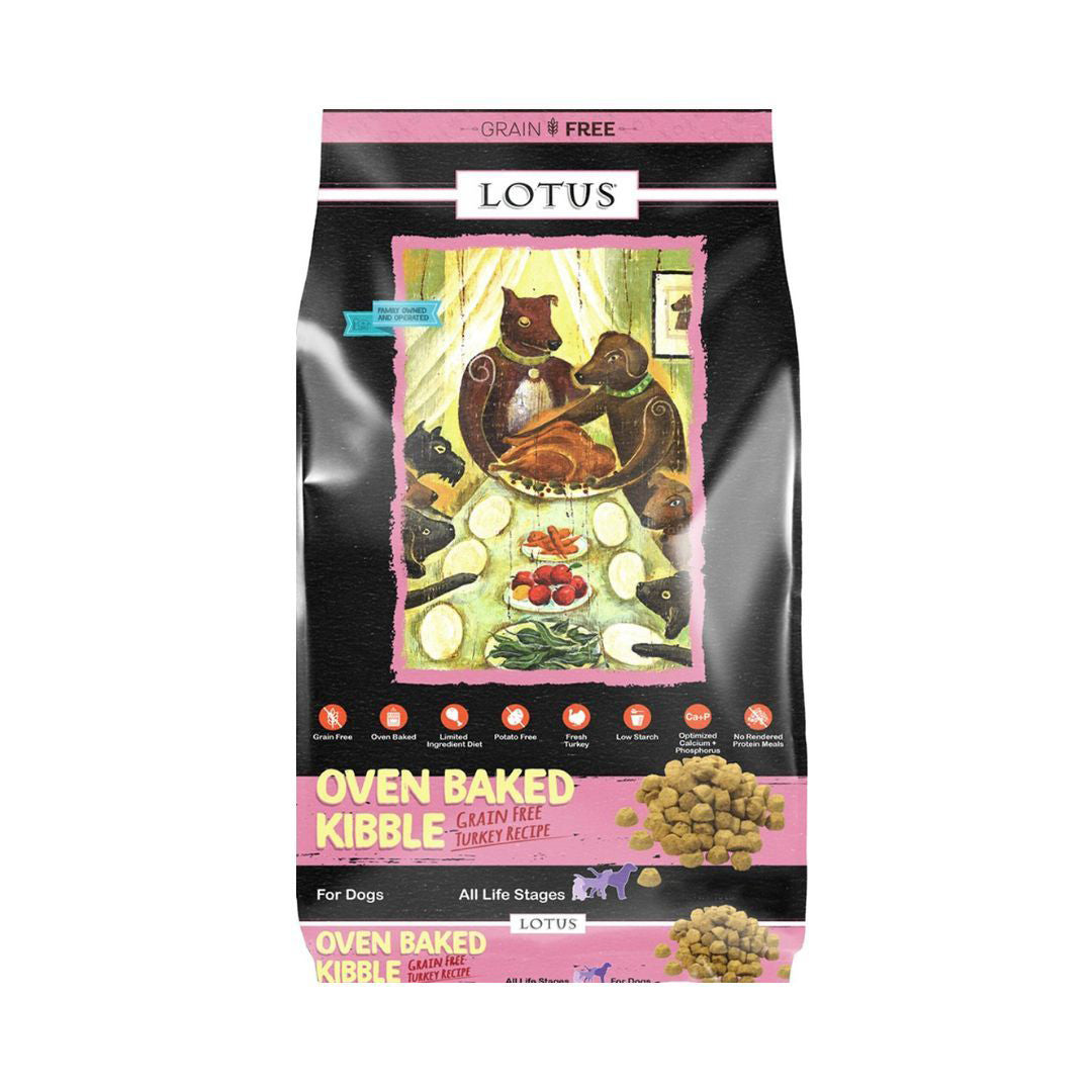 Lotus Dog Adult Grain Free Turkey Dog Food
