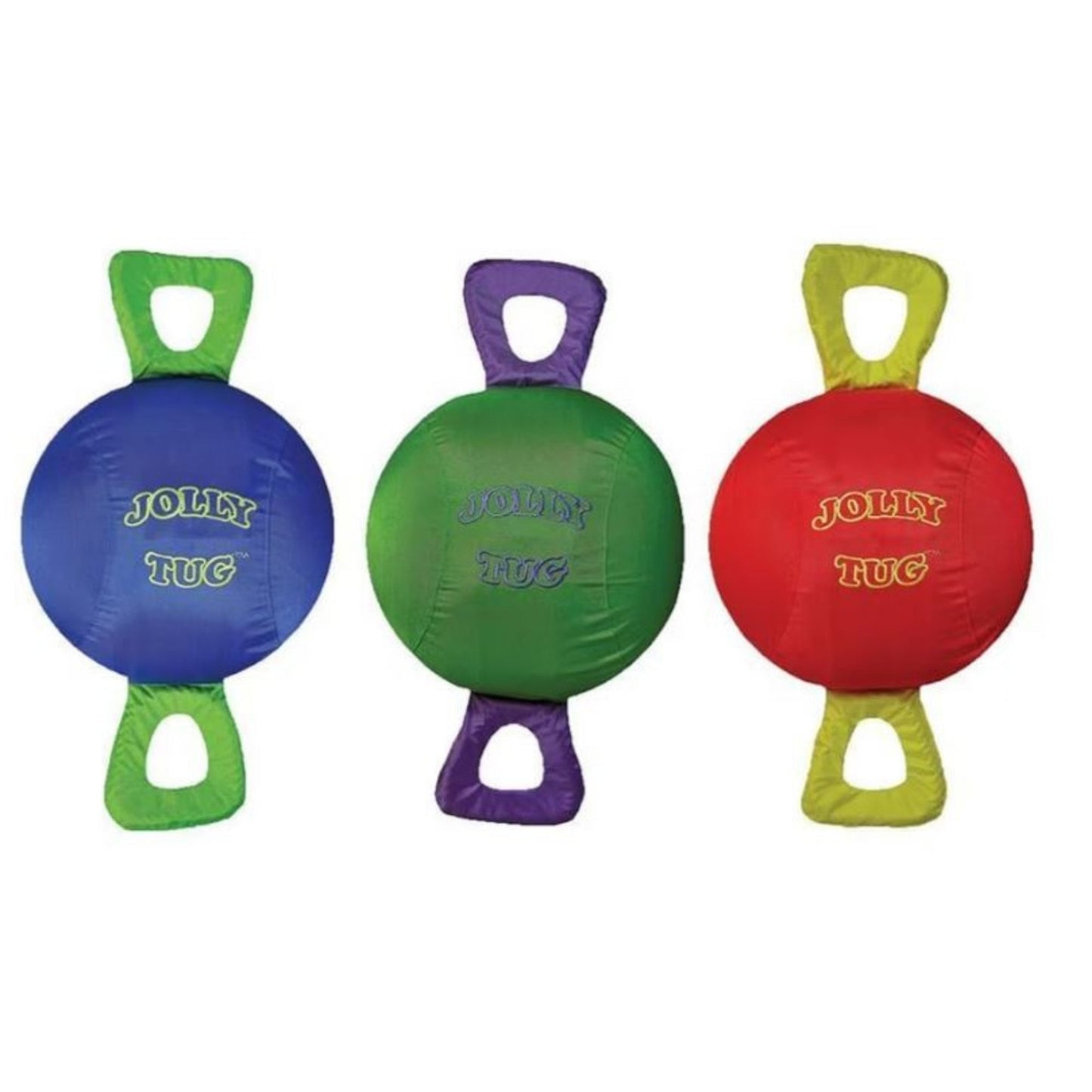Jolly Pets Tug Assorted Durable Dog Toy for Active Play and Tugging Fun