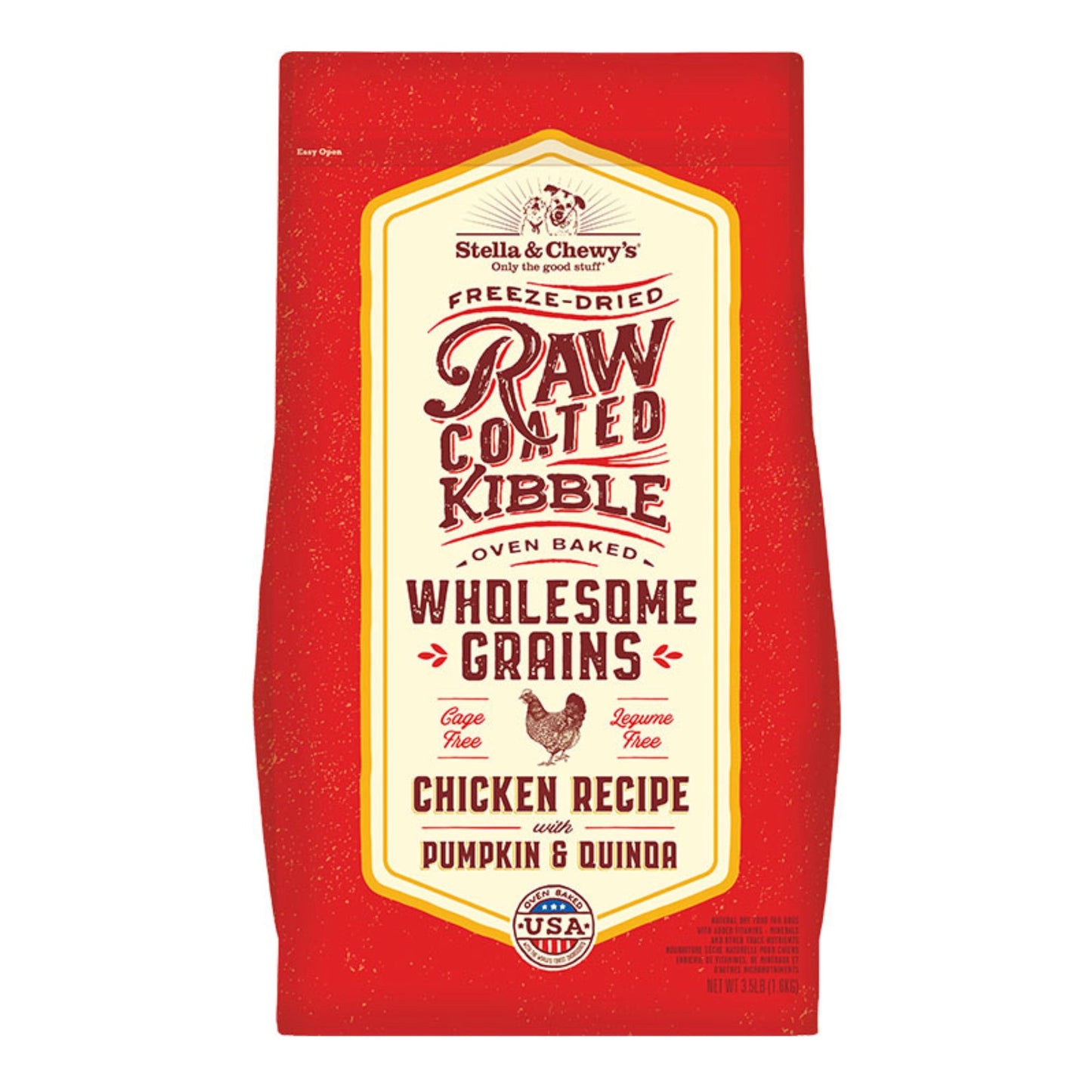 Stella & Chewy's Dog Wholesome Grain Raw Coated Chicken