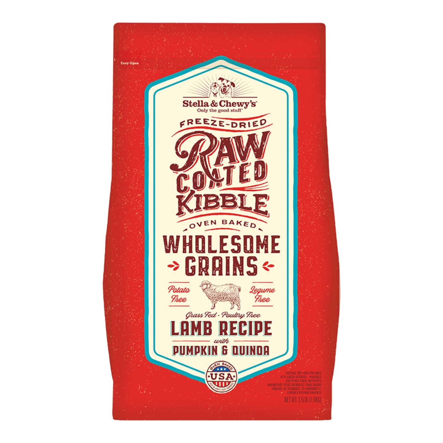 Stella & Chewy's Dog Raw Coated Wholesome Lamb