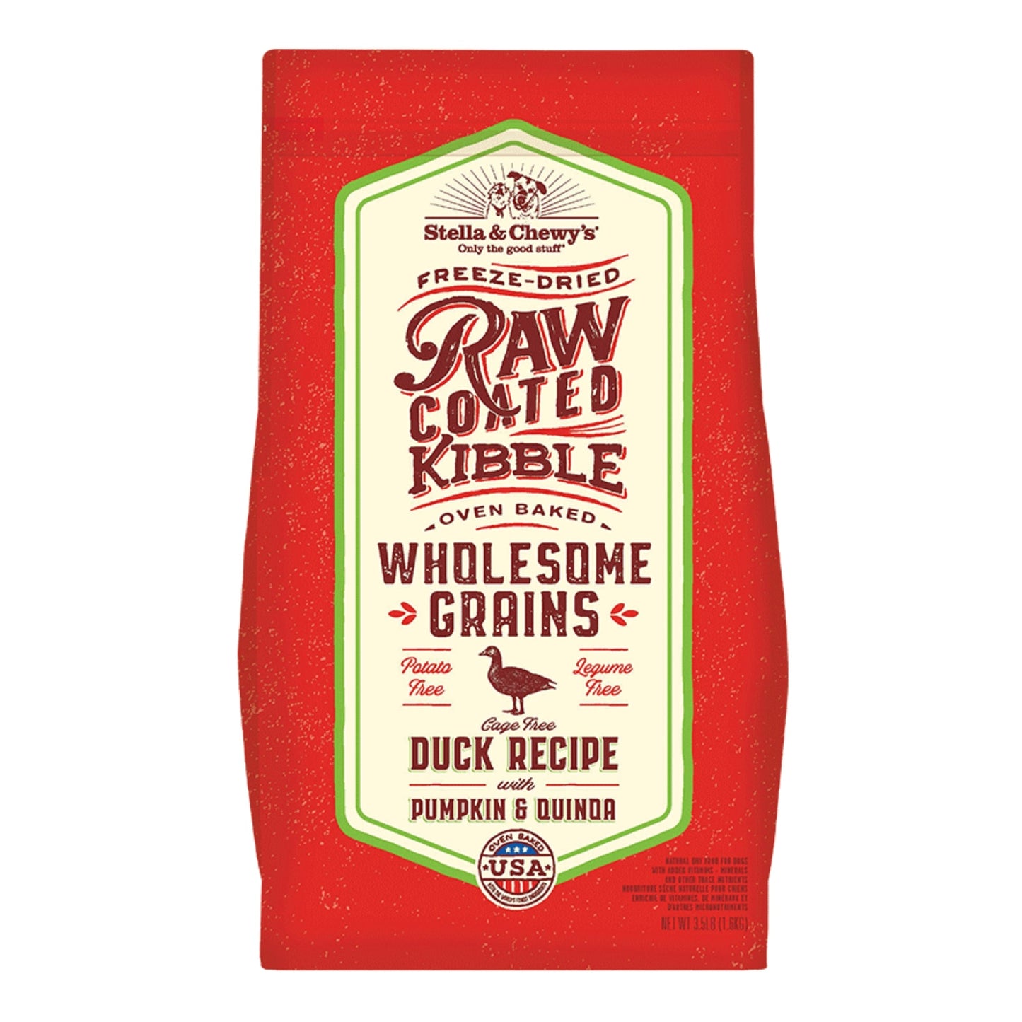 Stella & Chewy's Dog Raw Coated Wholesome Duck