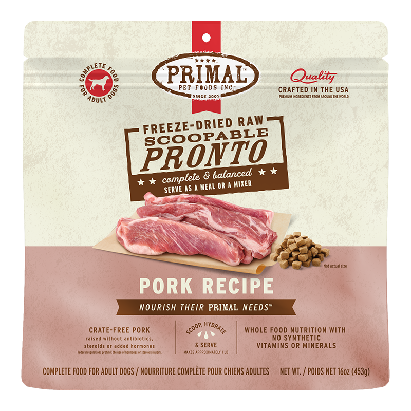 Primal Dog Freeze-Dried Pronto Pork