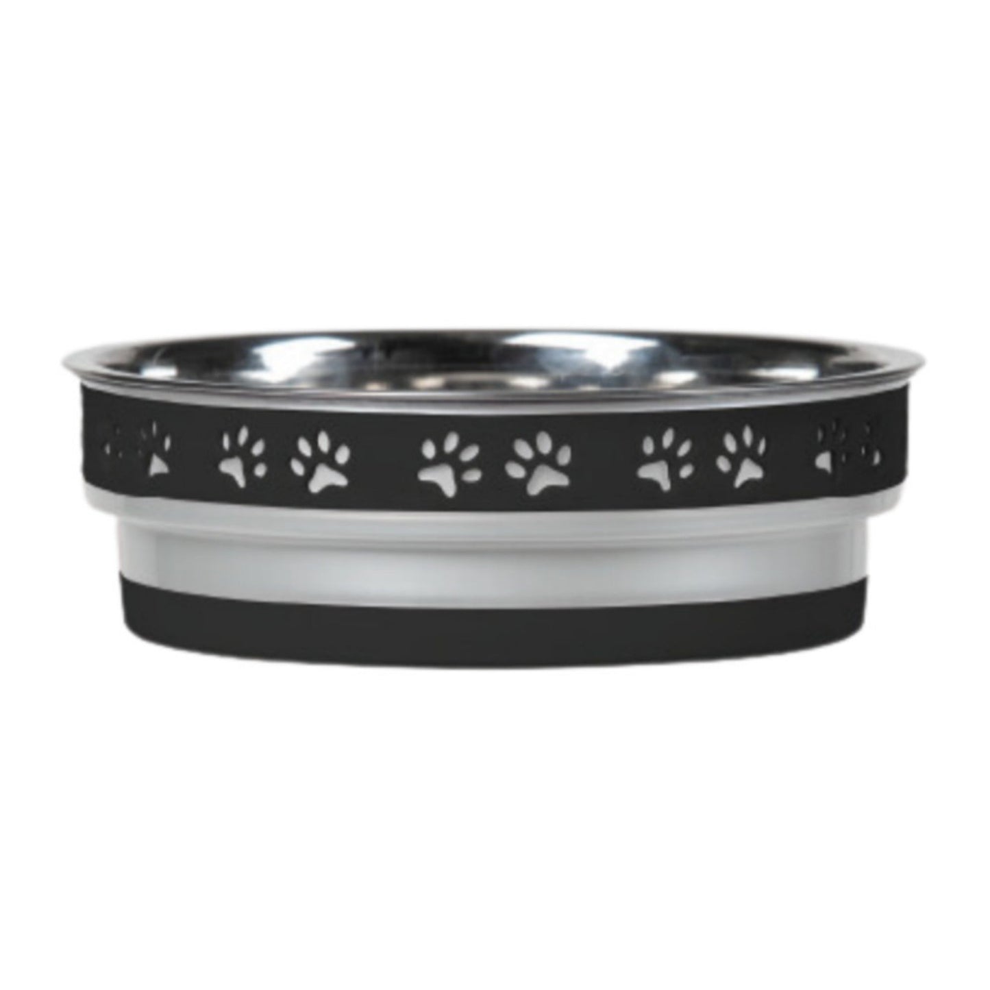 Loving Pets Corsa Pet Bowl Stealth Black, Durable and Stylish Feeding Solution for Pets