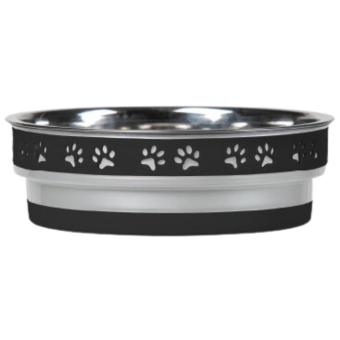 Loving Pets Corsa Pet Bowl Stealth Black, Durable and Stylish Feeding Solution for Pets