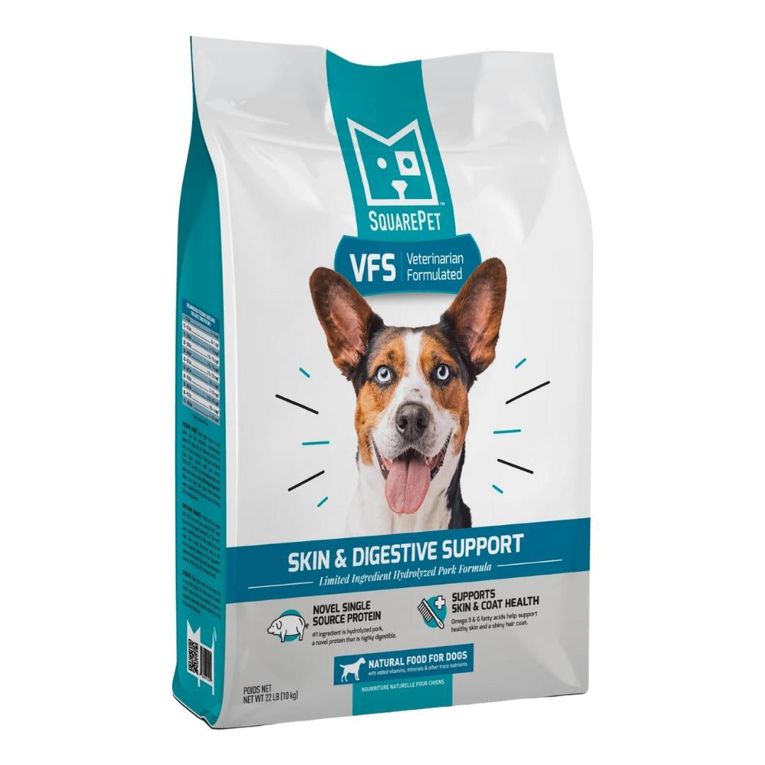 Squarepet Vfs Skin/Digest Dog Food (Hydrlzd Pork)