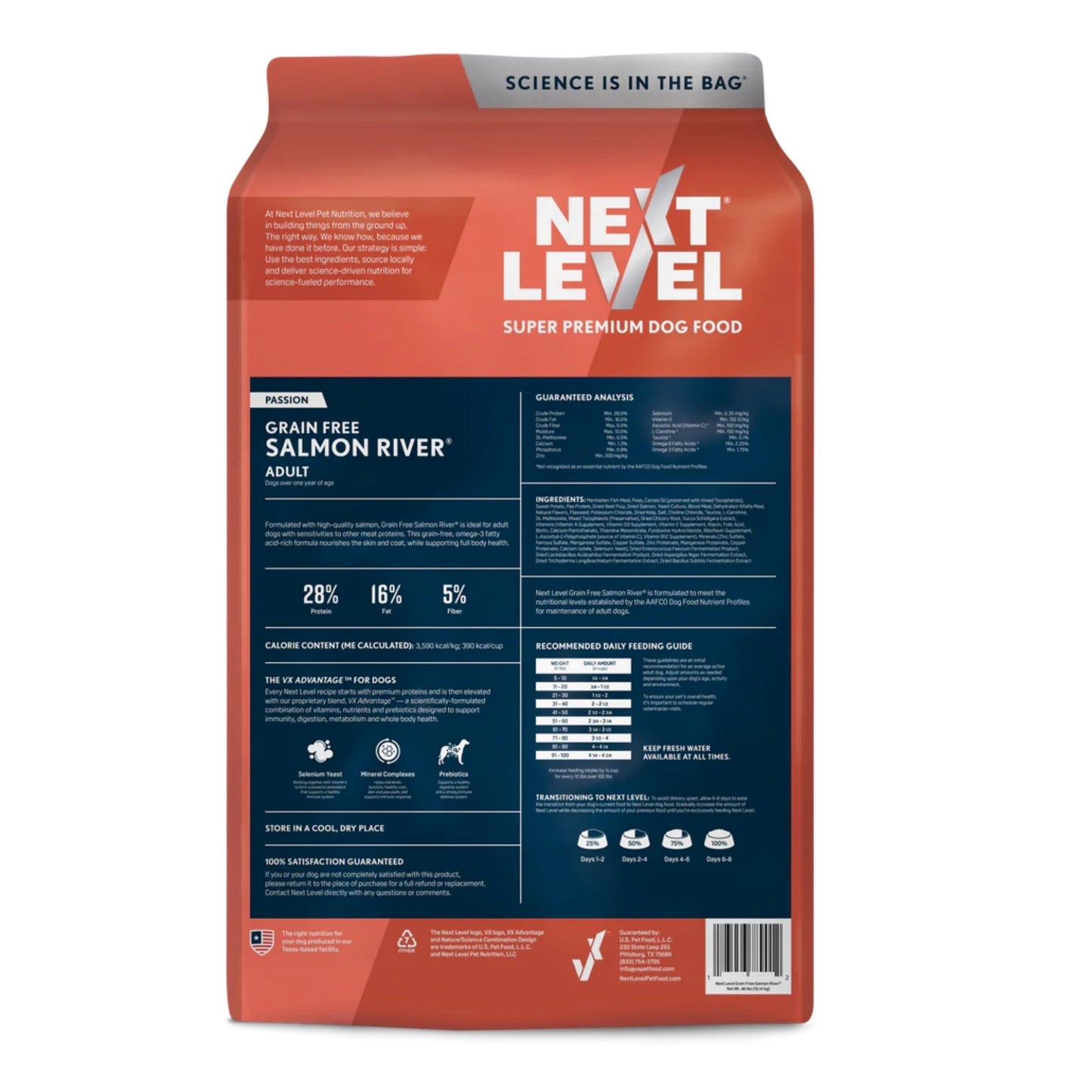 Next Level Salmon River Grain-Free Adult Dry Dog Food