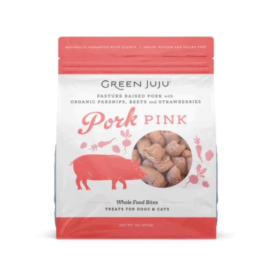 Green Juju Dog Freeze Dried Topper Pork