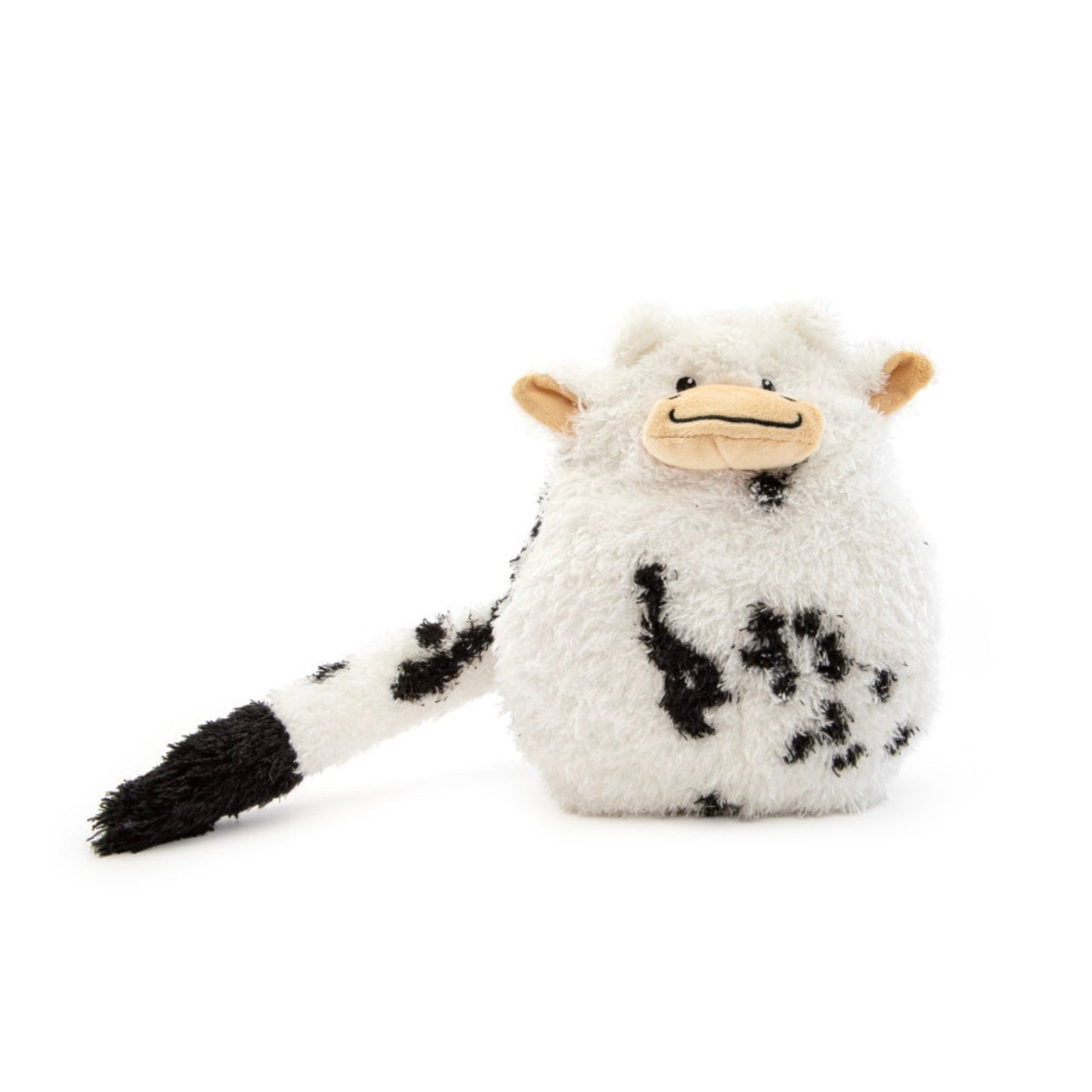 GURU Hide-A-Tail Plush Puzzle Dog Toy Cow, Interactive Chew and Hide Treat Toy for Dogs