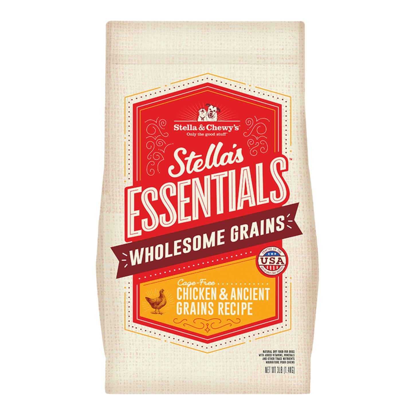 Stella & Chewy's Dog Essential Chicken & Ancestral Grains