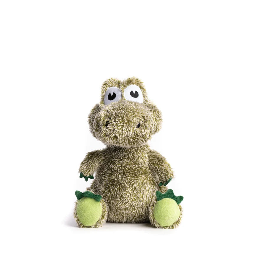 Fabdog Fluffy Alligator Plush Dog Toy for Fun and Comfort