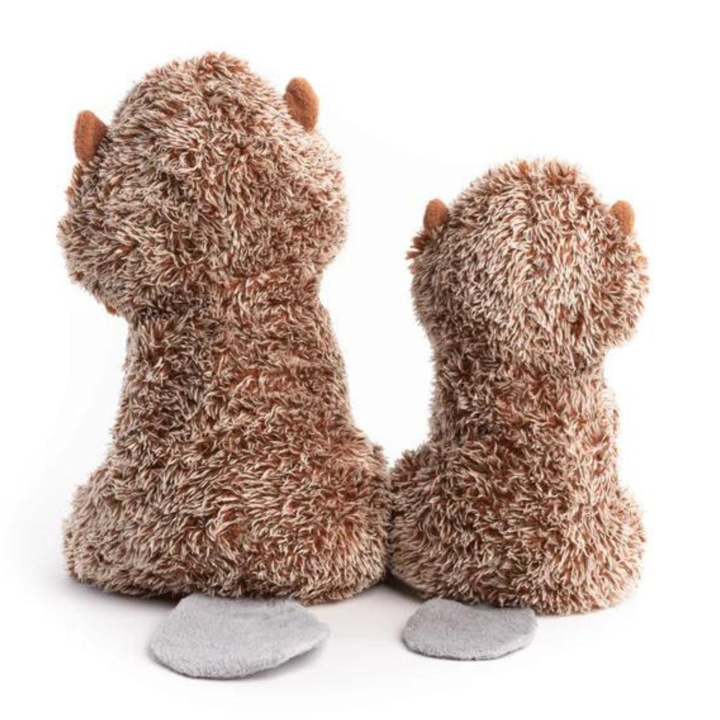 Fabdog Fluffy Beaver Plush Dog Toy – Soft and Cuddly Chew Toy for Pets