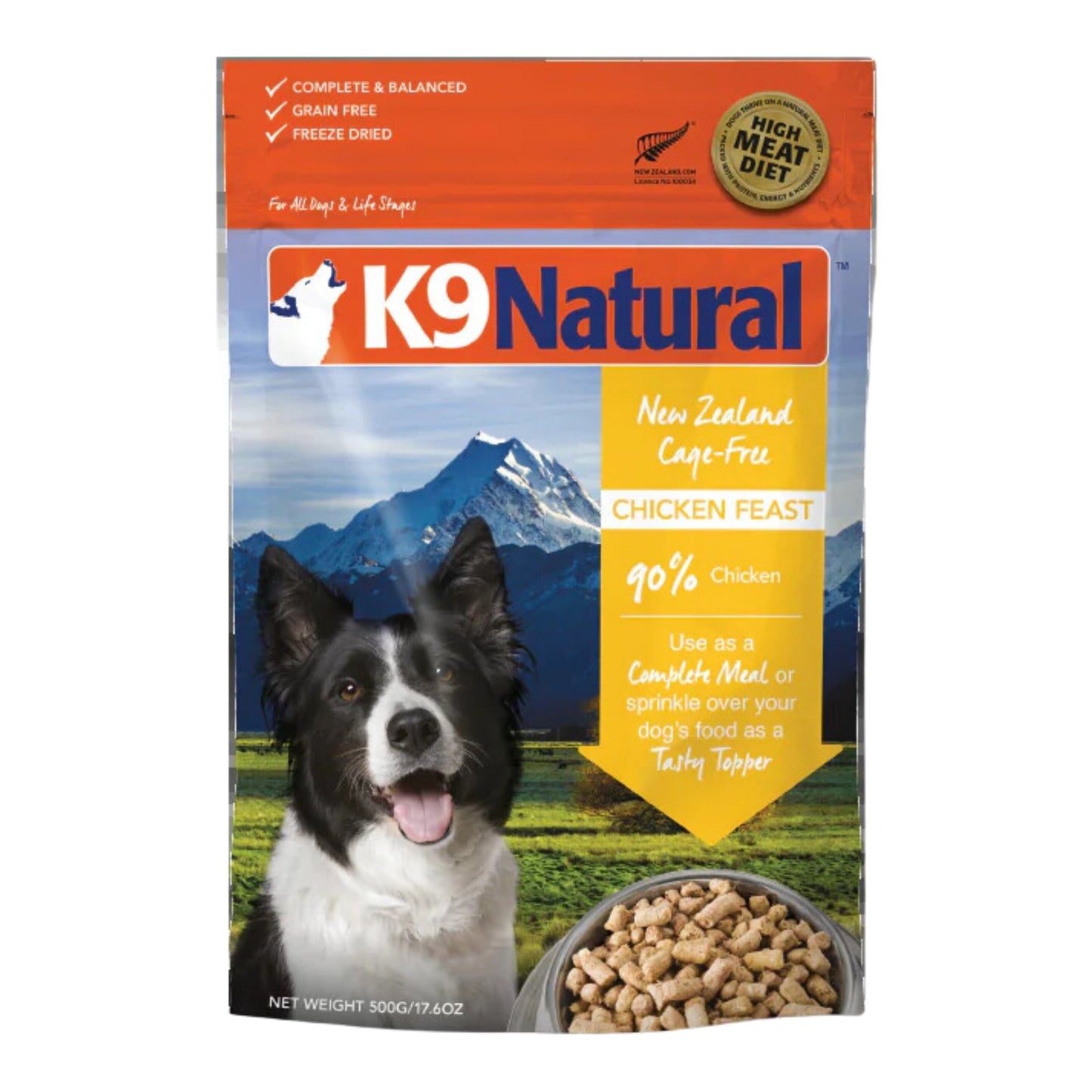 K9 Natural Dog Freeze-Dried Chicken