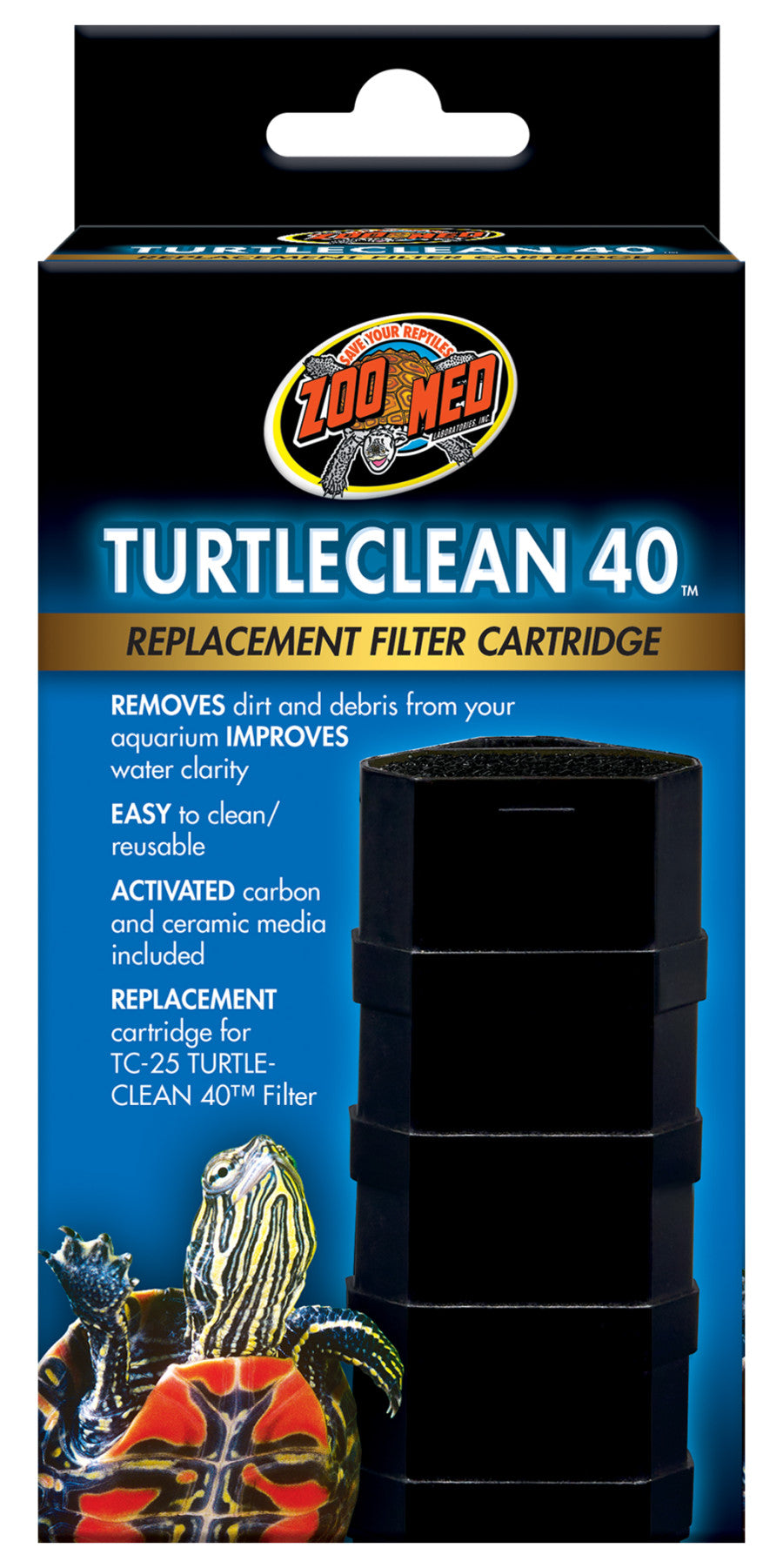 Zoo Med TurtleClean 20 Replacement Filter Cartridge