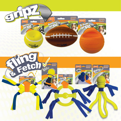 Nylabone Power Play Interactive Dog Toy Shake-a-Toss for Dogs Up to 50 lbs