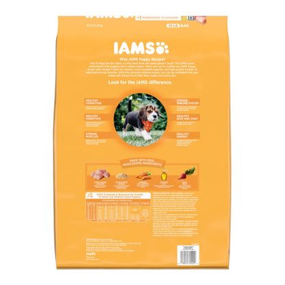 IAMS Smart Puppy Dry Dog Food Real Chicken Formula for Growing Puppies