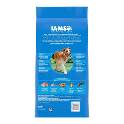 IAMS Healthy Weight Adult Dry Dog Food Chicken Formula for Weight Management
