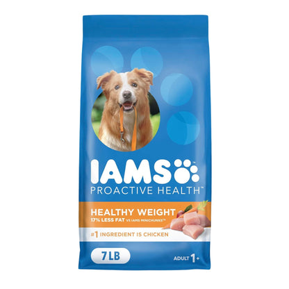 IAMS Healthy Weight Adult Dry Dog Food Chicken Formula for Weight Management