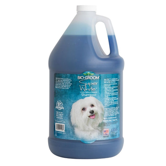 Bio Groom Super White Shampoo Professional Grooming Formula for Bright, Clean Coats