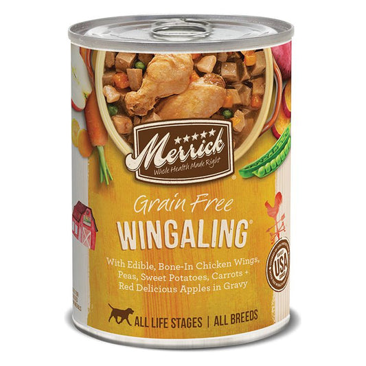 Merrick Dog Classic Wingaling 12.7oz. (Case of 12)