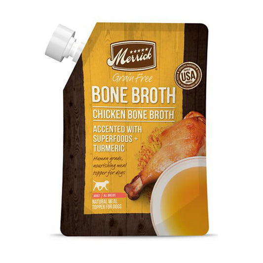 Merrick Dog Bone Broth Grain Free Chicken
