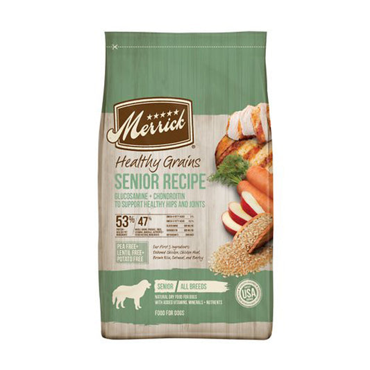 Merrick Dog Grain-Free Senior Formula High-Quality Nutrition for Aging Dogs