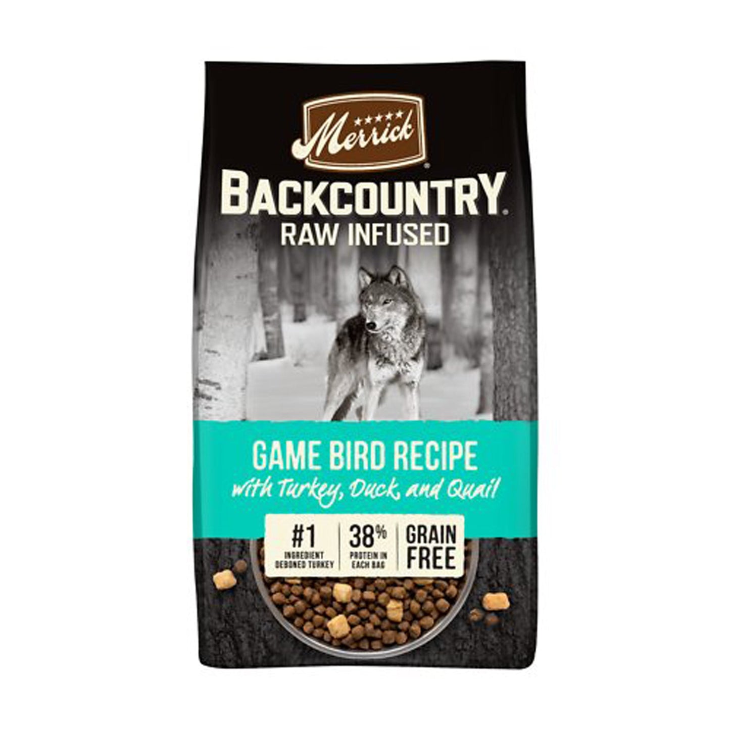 Merrick Dog Backcountry Grain Free Gamebird Dry Dog Food