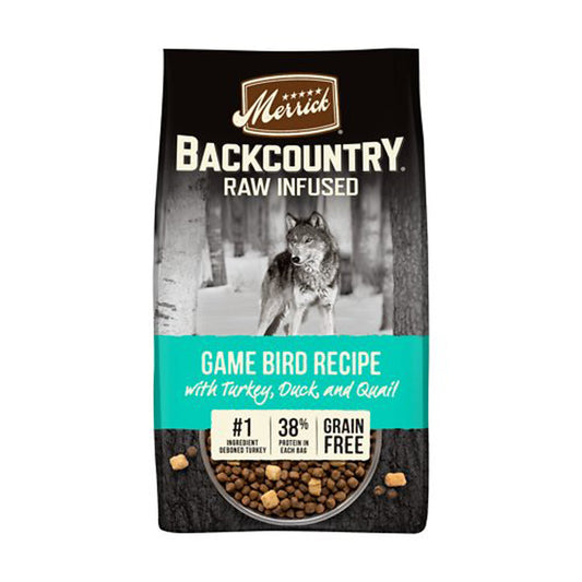 Merrick Dog Backcountry Grain Free Gamebird Dry Dog Food