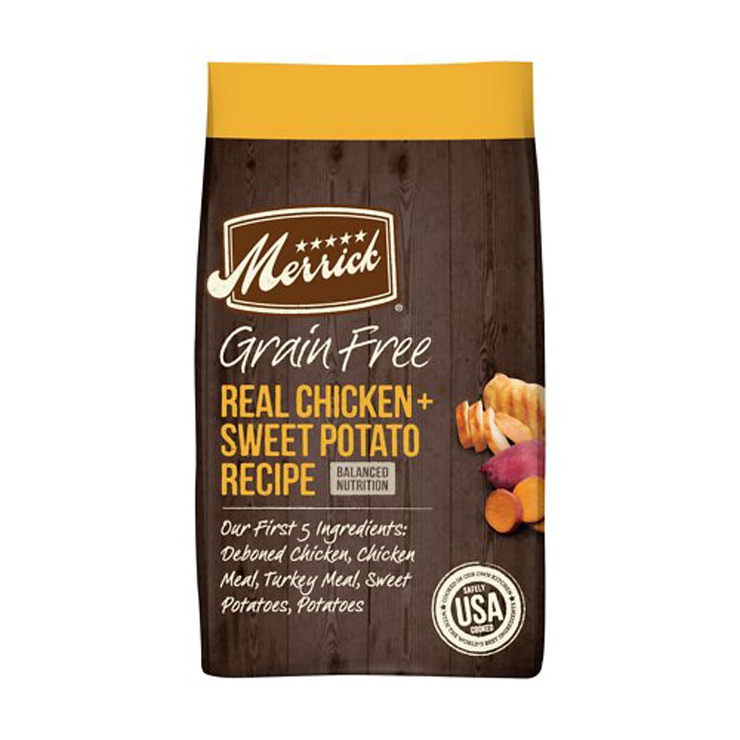 Merrick Dog Grain Free Chicken And Sweet Potato Dry Food