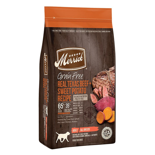 Merrick Dog Grain Free Beef And Sweet Potato Dry Food for Adult Dogs