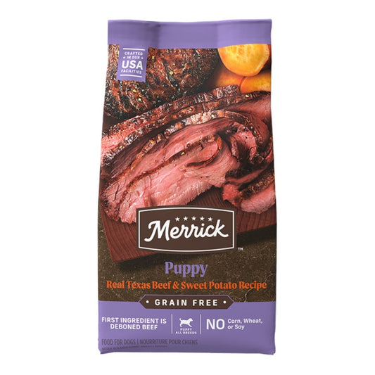 Merrick Dog Grain Free Puppy Beef And Sweet Potato Dry Dog Food
