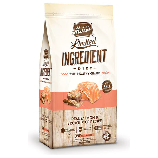 Merrick Dog Limited Ingredient Salmon And Brown Rice 22Lb