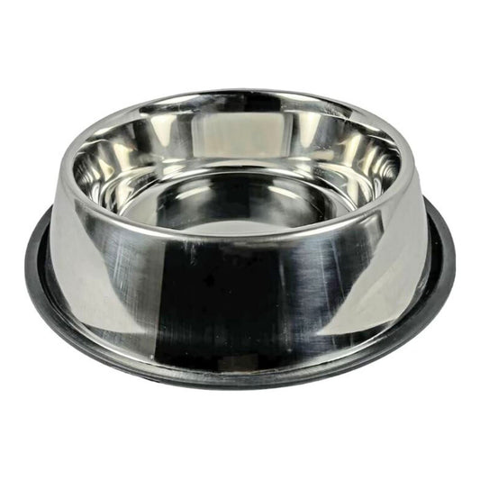 Omni Pet Non-Tip Stainless Steel Dog Bowl Durable and Stable Design for Pets