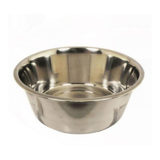 Omni Pet Standard Stainless Steel Dog Bowl Durable and Easy-to-Clean Pet Feeding Dish