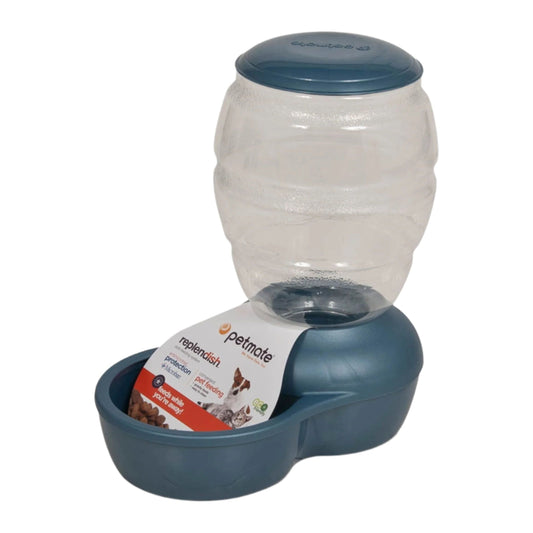 Petmate Replendish Feeder with Microban Pearl