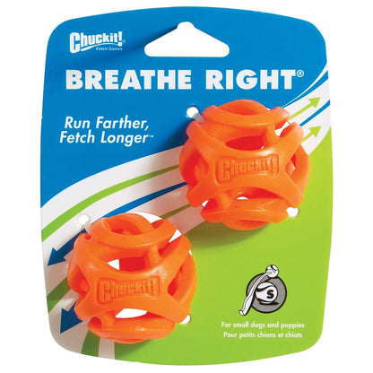 Chuckit! Breathe Right Dog Toy Fetch Ball Durable and Breathable for Active Play