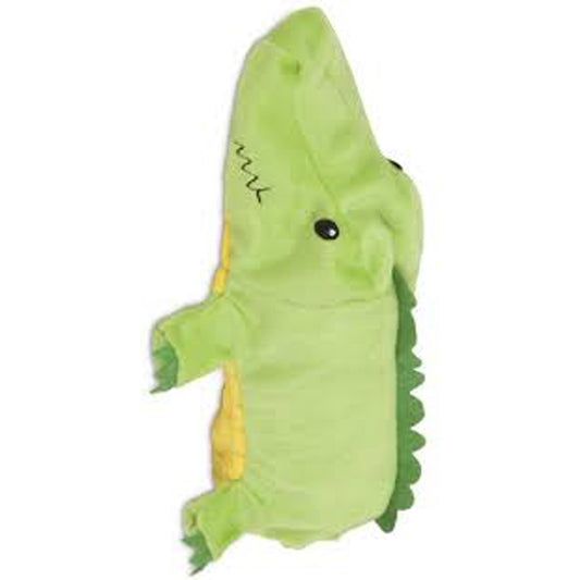 Booda Squeakbottles Gator Dog Toy Green 1ea/MD