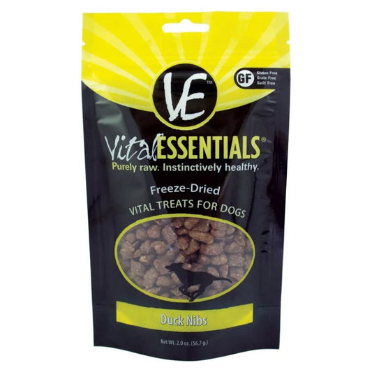 Vital Essentials Fd Vital Treats Duck Nibs 2oz.
