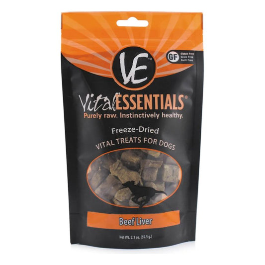 Vital Essentials Fd Vital Beef Liver Treat 2.1oz.
