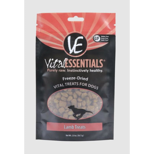 Vital Essentials Dog Freeze-Dried Treat Lamb 2oz.