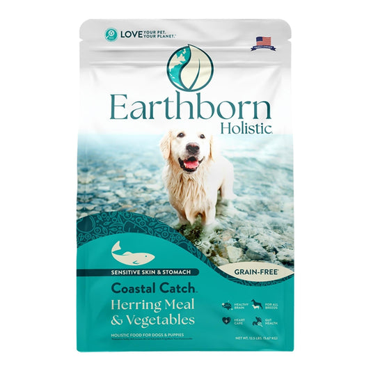 Earthborn Holistic Coastal Catch Grain-Free Dry Dog Food with Herring Meal & Vegetables